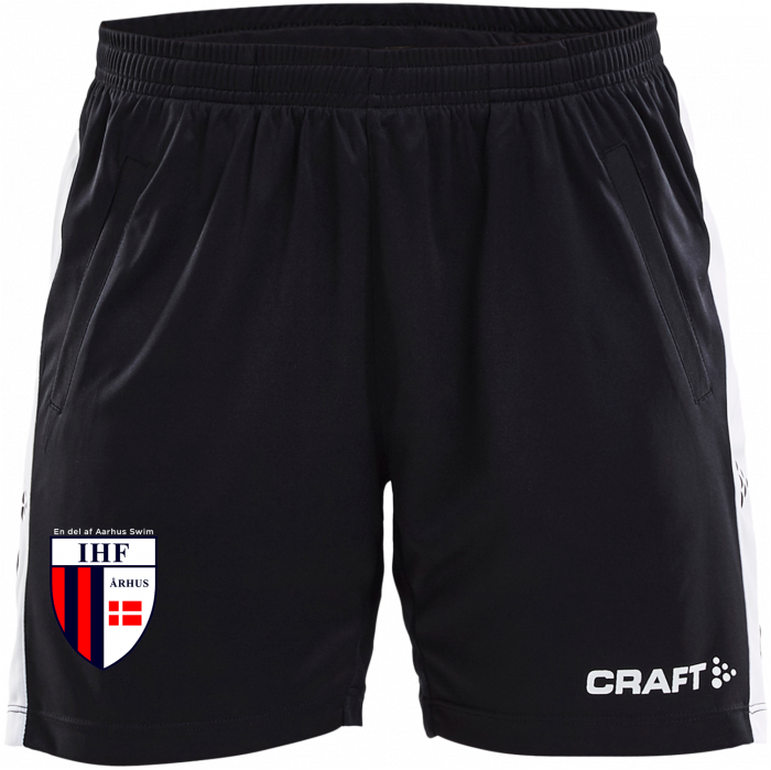 Craft - Ihf Shorts Med Lomme Dame - Sort & hvid