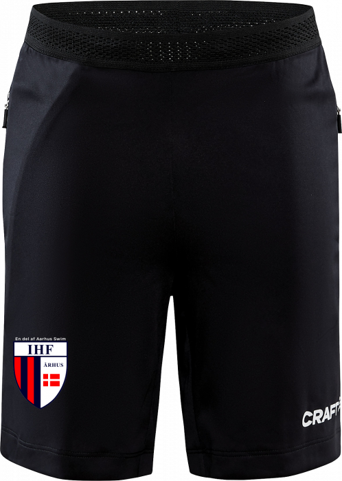 Craft - Evolve Zip Pocket Shorts Junior - Zwart